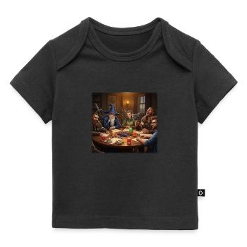 Pen&Paper Abend - Baby Premium Organic T-Shirt - Schwarz - Vorne