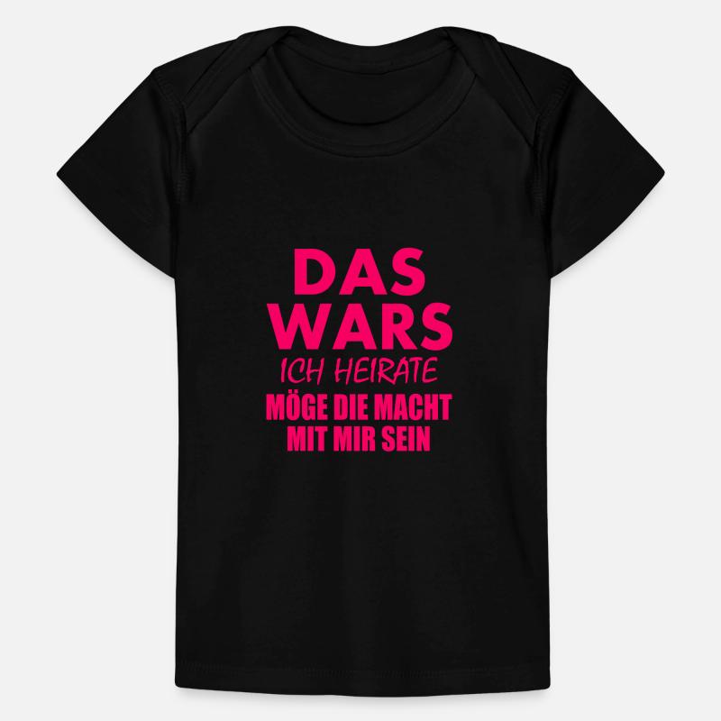 Das wars ich heirate Baby Premium Organic T-Shirt