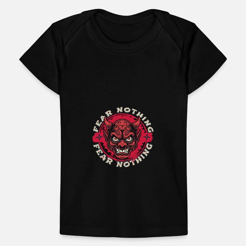 Ne craignez rien Visage de démon T-shirt Premium bébé bio