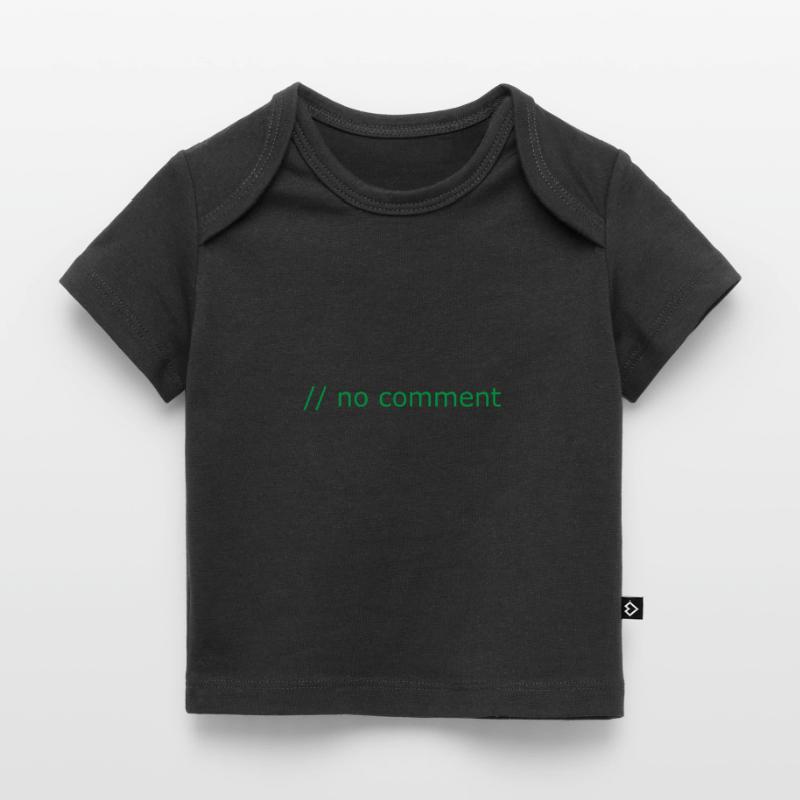 No comment Programming Computer Science Gift Baby Premium Organic T-shirt