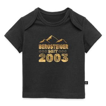 2003 - Baby Premium Organic T-Shirt - Schwarz - Vorne