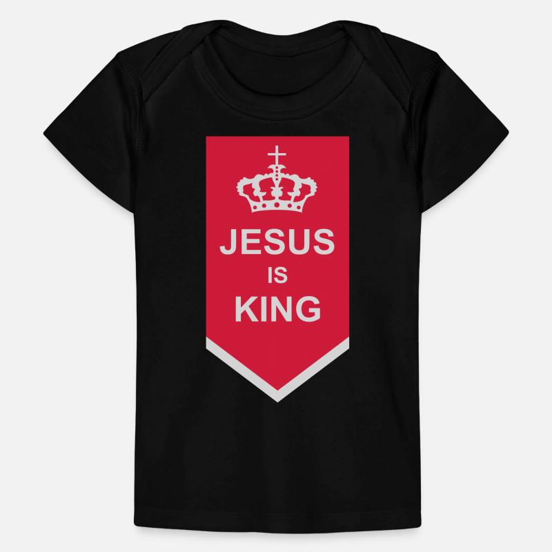 jesus is king quote Baby Premium Organic T-shirt