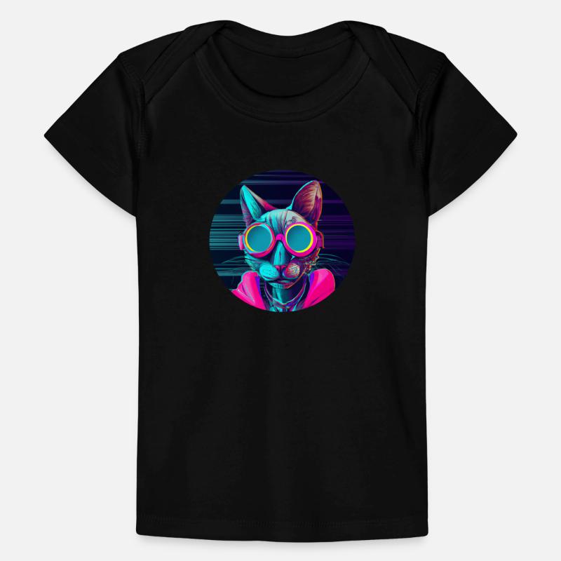 Stylish Cat Baby Premium Organic T-shirt