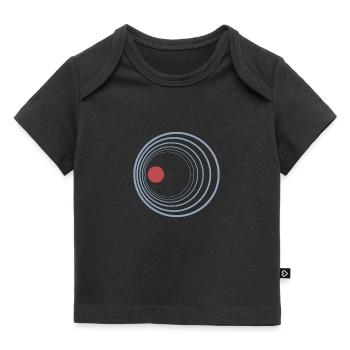 Arbre Doppler effet cadeau physicien physique - T-shirt Premium bébé bio - noir - Devant