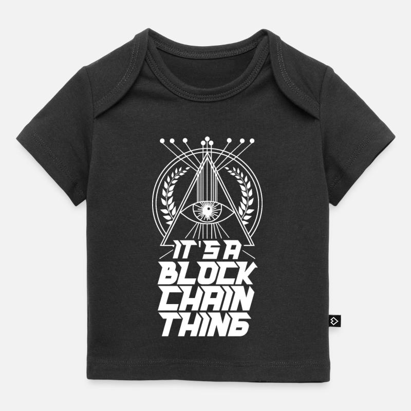C’est une crypto-monnaie Blockchain Ding Crypto - T-shirt Premium bébé bio - noir