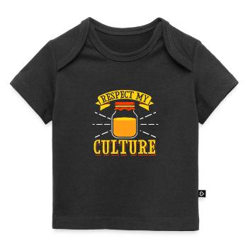 Respect My Culture - Baby Premium Organic T-Shirt - Schwarz - Vorne