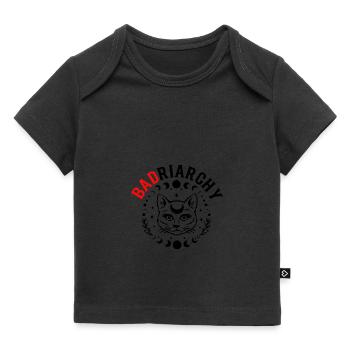 Lune Céleste Hex Le Patriarcat Badriarchie - T-shirt Premium bébé bio - noir - Devant