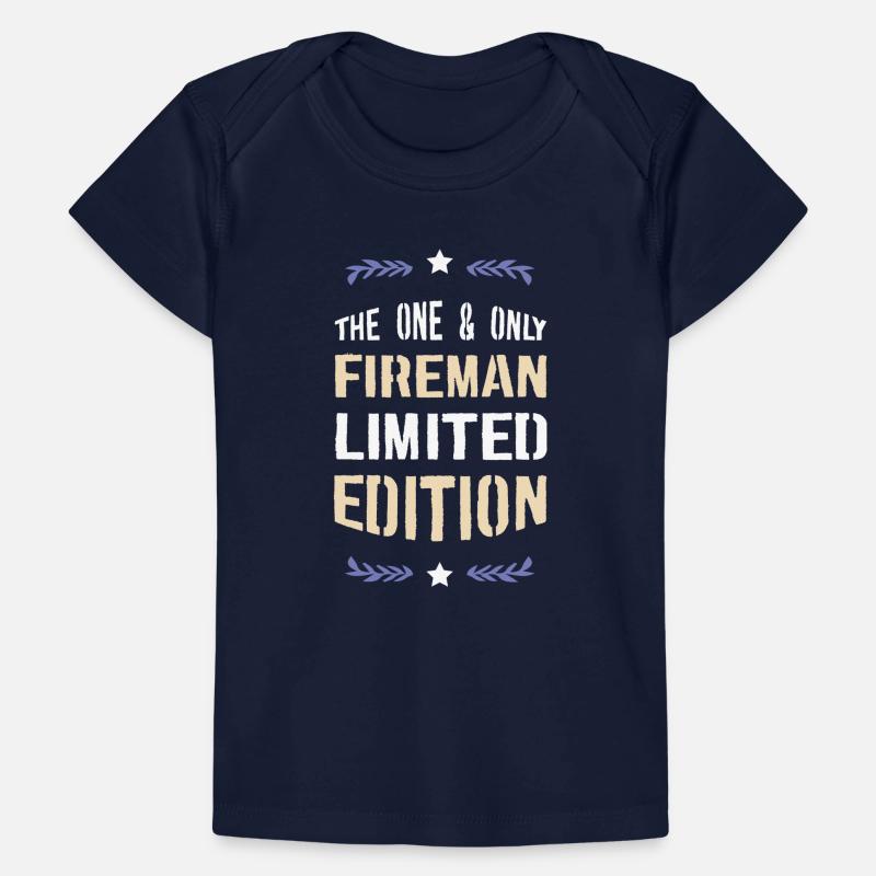 Pompier Édition Limitée T-shirt Premium bébé bio