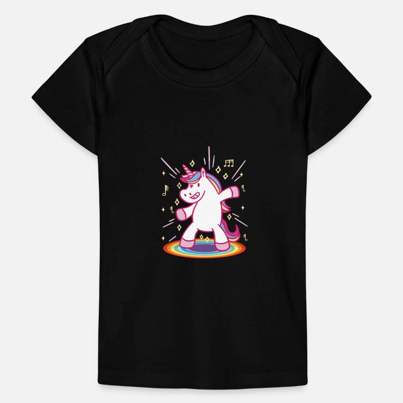 Einhoren Tanzen geburstag geschenk Baby Premium Organic T-Shirt