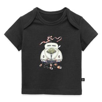 wedding - Baby Premium Organic T-shirt - black - Front