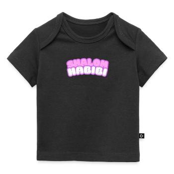 Shalom Habibi, juif, musulman - T-shirt Premium bébé bio - noir - Devant