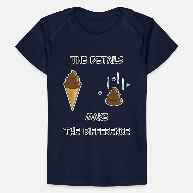 Eis oder kacken? Baby Premium Organic T-Shirt