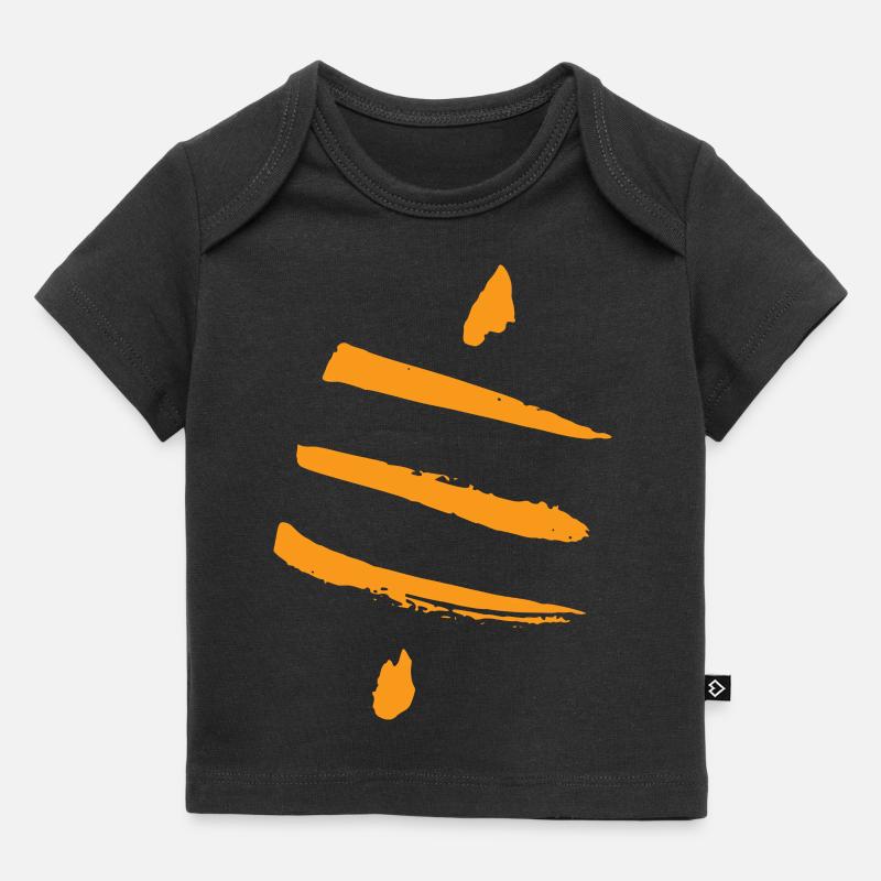 Retro Bitcoin Crypto Satoshi's Symbol 21 - Baby Premium Organic T-shirt - black