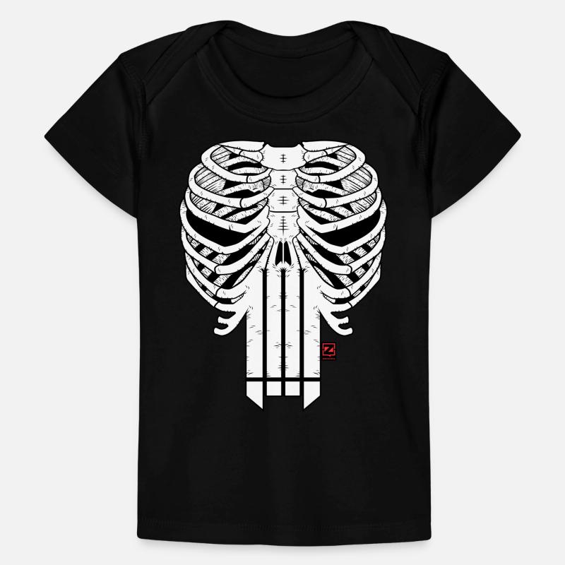 HARDCORE HORROR SHOW SKULL Baby Premium Organic T-shirt