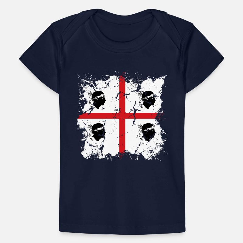 Sardaigne Drapeau Sardaigne Drapeau Sardegna Drapeau T-shirt Premium bébé bio