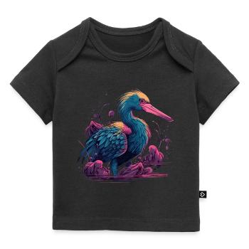Pelican Bird Waterfowl - Baby Premium Organic T-shirt - black - Front