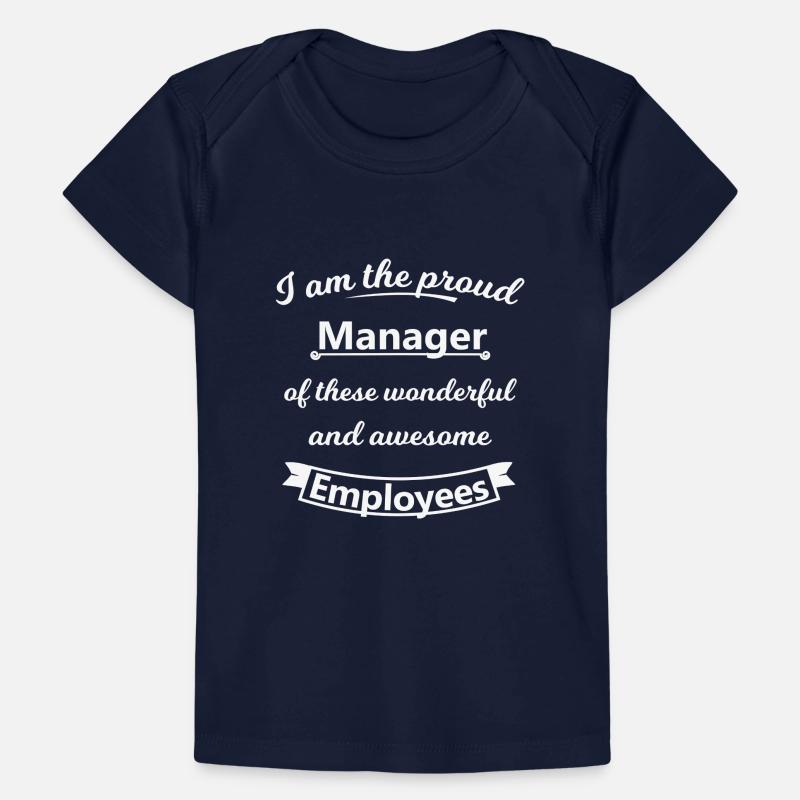 Patron et manager T-shirt Premium bébé bio