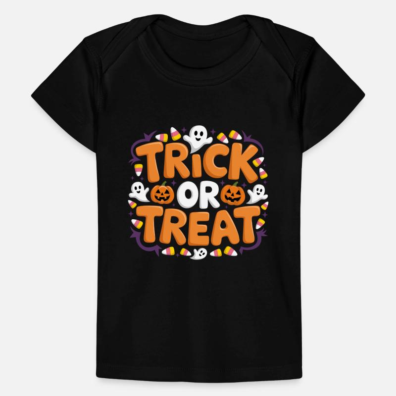 Trick or Treat Baby Premium Organic T-Shirt
