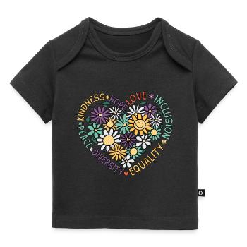 Autismus - Baby Premium Organic T-Shirt - Schwarz - Vorne