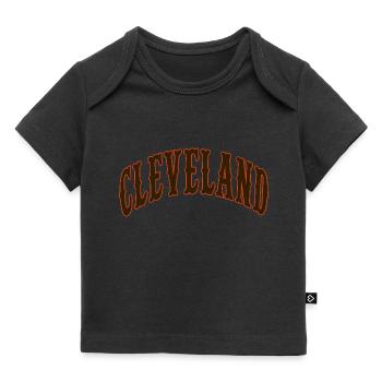 Cleveland - Baby Premium Organic T-Shirt - Schwarz - Vorne