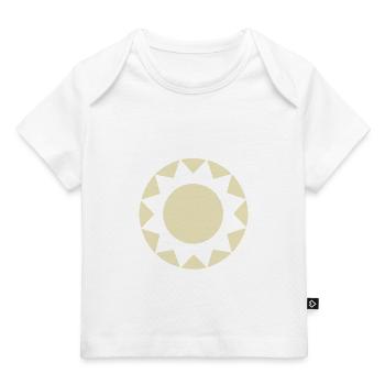 Abstract Sun Sunshine Abstract Art - Baby Premium Organic T-shirt - dark navy - Front