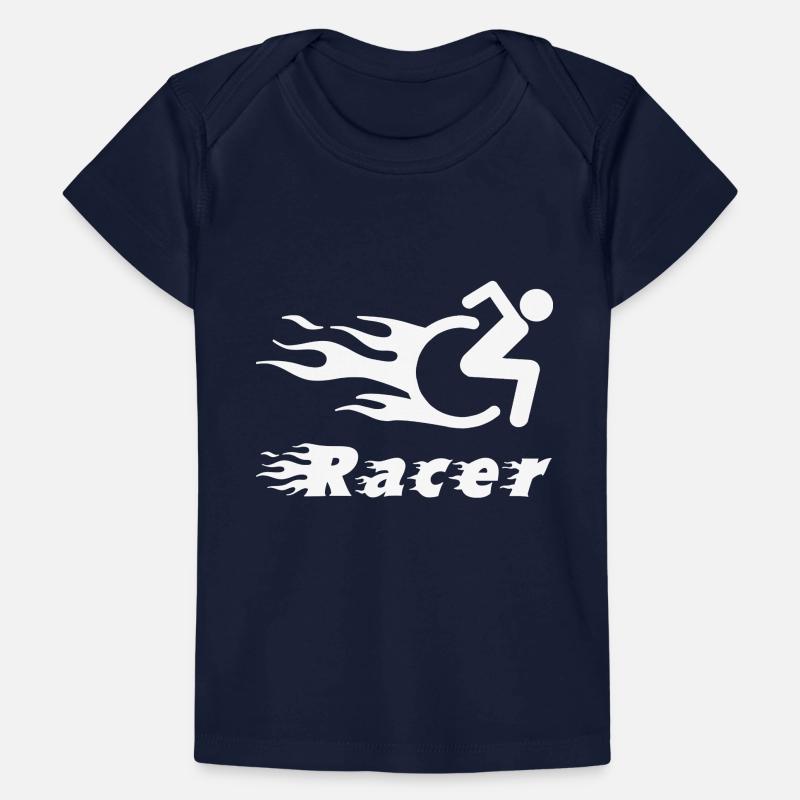 Behinderung schwarzer Humor Rollstuhl Handicap Baby Premium Organic T-Shirt