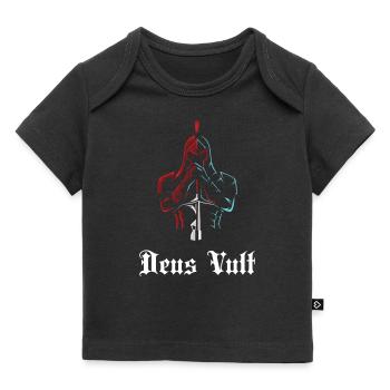 Ritter - Baby Premium Organic T-Shirt - Schwarz - Vorne