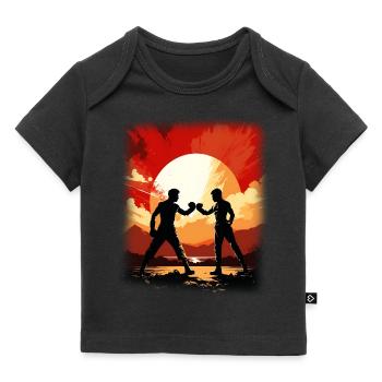 Boxen - Baby Premium Organic T-Shirt - Schwarz - Vorne
