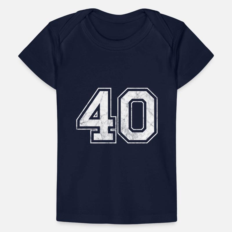 Number 40 Baby Premium Organic T-shirt