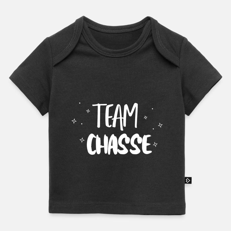 Chasse Team - T-shirt Premium bébé bio - noir