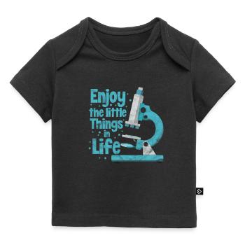 Biology science chemistry laboratory gift - Baby Premium Organic T-shirt - black - Front