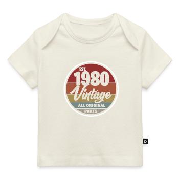 1980 - Baby Premium Organic T-Shirt - Dunkelnavy - Vorne