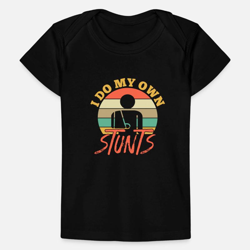 Broken Arm Broken Accident Arm Stunt Gift Baby Premium Organic T-shirt