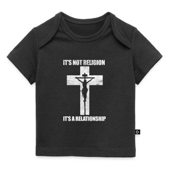 Christlich - Baby Premium Organic T-Shirt - Schwarz - Vorne