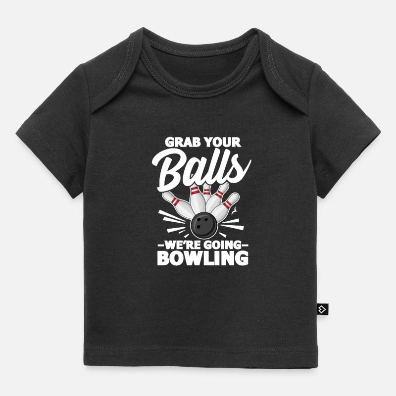 bowling - T-shirt Premium bébé bio - noir