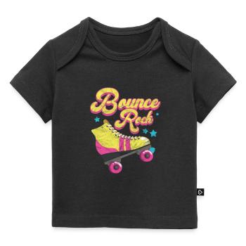 80er Jahre - Baby Premium Organic T-Shirt - Schwarz - Vorne