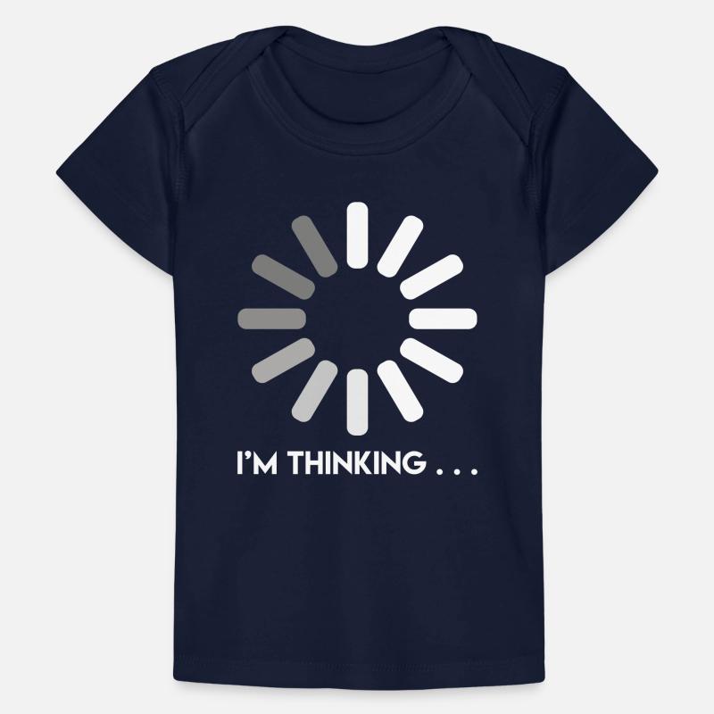 Programmierer Witz ich denke nach Coder Baby Premium Organic T-Shirt