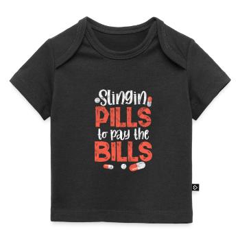 Pharmacie - T-shirt Premium bébé bio - noir - Devant