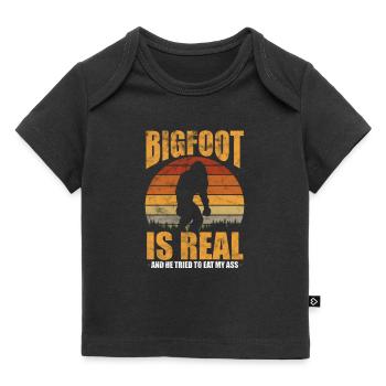 Bigfoot - Baby Premium Organic T-Shirt - Schwarz - Vorne