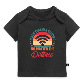 Matematica Matematica Matematico Matematica Insegnante Dono - T-shirt Premium neonato bio - nero - Fronte