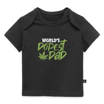Father - Baby Premium Organic T-shirt - black - Front