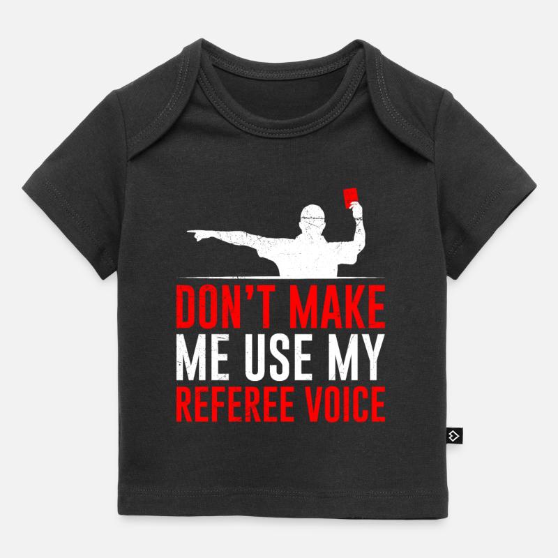 Ne me forcez pas la voix de mon arbitre - T-shirt Premium bébé bio - noir
