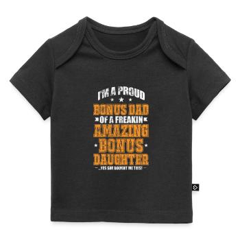 Stepfather - Baby Premium Organic T-shirt - black - Front