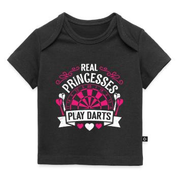 Princess Darts Women Darts Darts Darts Accessories Darts - Baby Premium Organic T-shirt - black - Front