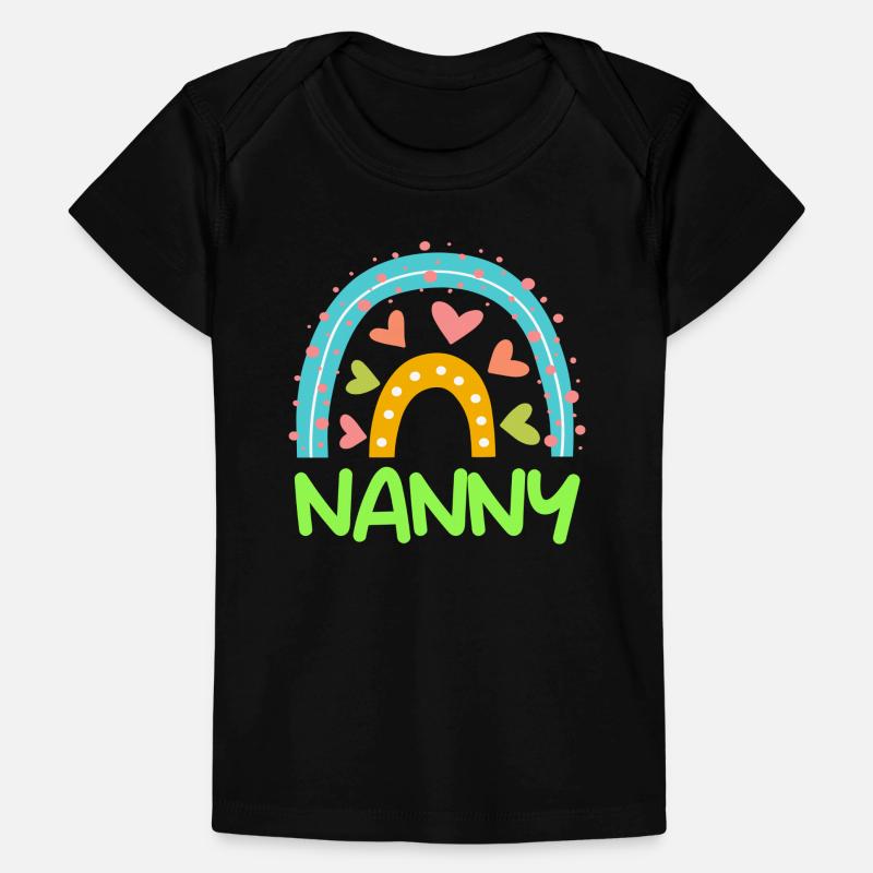 Rainbow Love I am a childminder Baby Premium Organic T-shirt