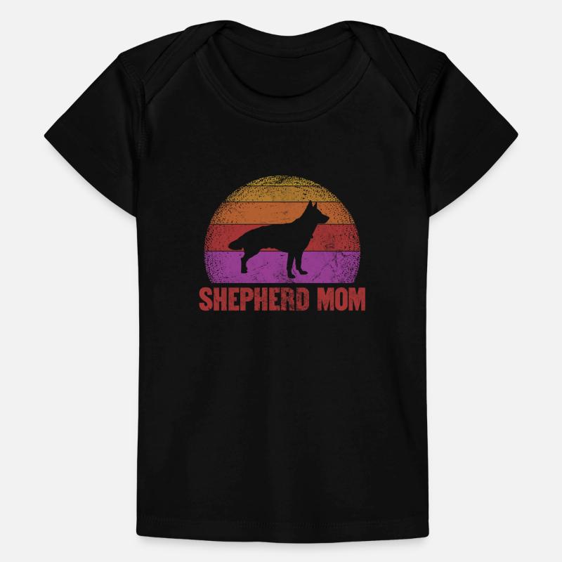 Deutscher Schäferhund Mutter Baby Premium Organic T-Shirt