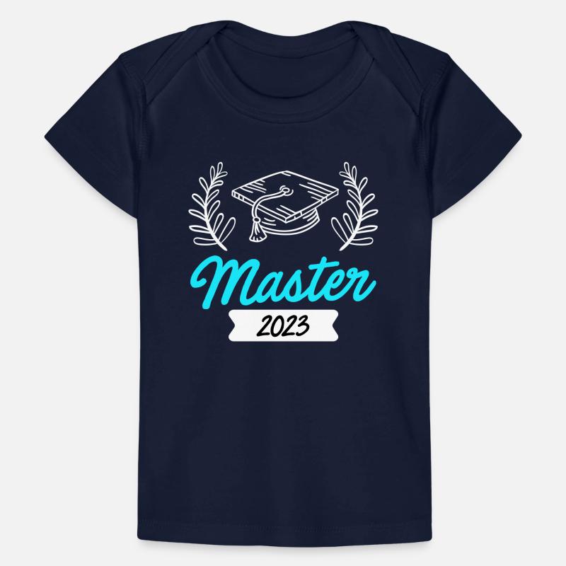 Master 2023 Masterstudium Studium Master Abschluss Baby Premium Organic T-Shirt