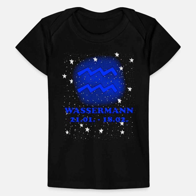 Wassermann Sternzeichen Symbol Baby Premium Organic T-Shirt