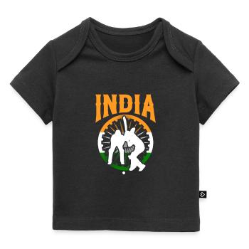 Cricket - Baby Premium Organic T-Shirt - Schwarz - Vorne