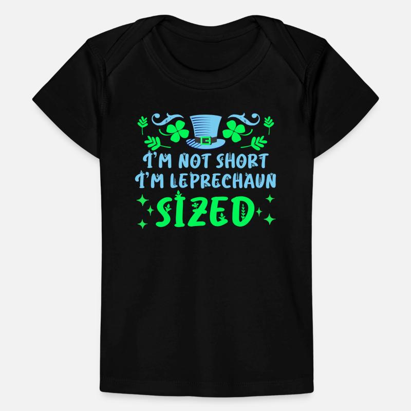 Pas petit, juste un lutin Taille Saint-Patrick T-shirt Premium bébé bio